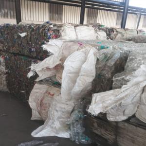 PET BOTTELS BALES NATURAL PET Baled Blow sidhi madhya pradesh india Plastic4trade Plastic4trade