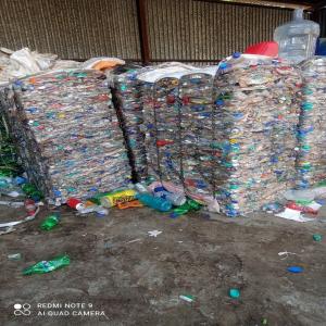 PET BOTTELS BALES NATURAL PET Baled Blow surat gujarat india Plastic4trade