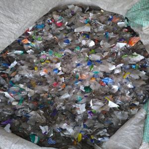 PET BOTTELS NATURAL FLAKES' PET Flakes Blow meerut uttar pradesh india Plastic4trade Plastic4trade
