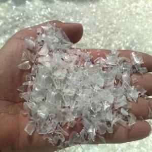 PET BOTTELS NATURAL HOT WAHSED FLAKES' PET Flakes Blow dharashiv maharashtra india Plastic4trade Plastic4trade