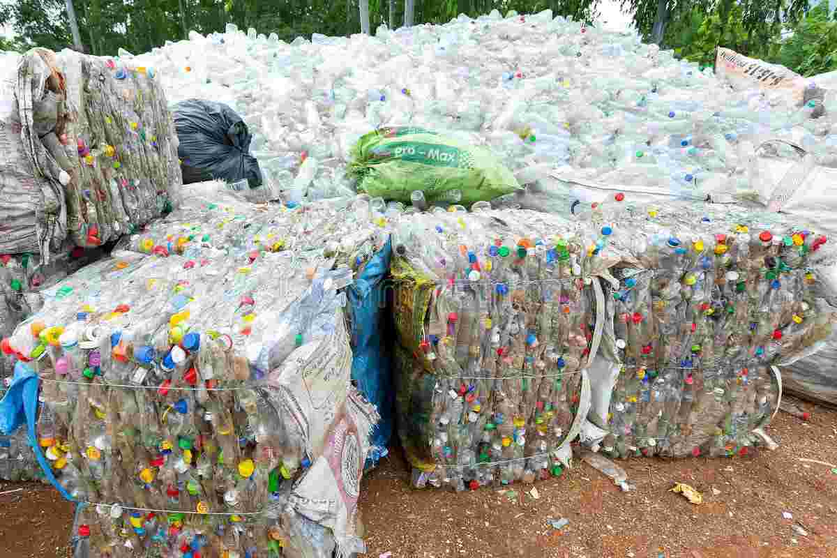 PET BOTTLE BALAS PET Baled Blow alwar rajasthan india Plastic4trade Plastic4trade
