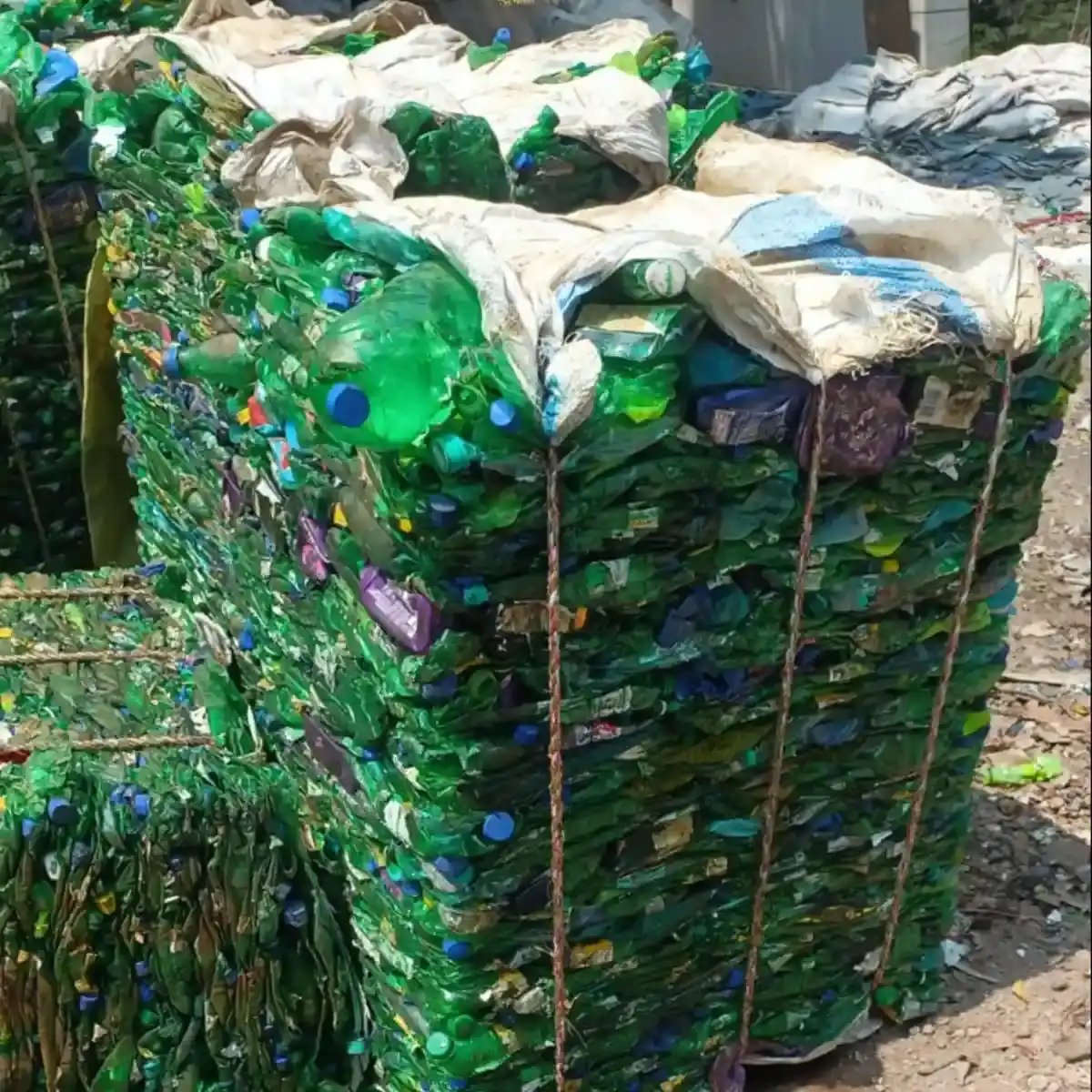 PET  BOTTLE BALE PET Baled Blow vadodara gujarat india Plastic4trade