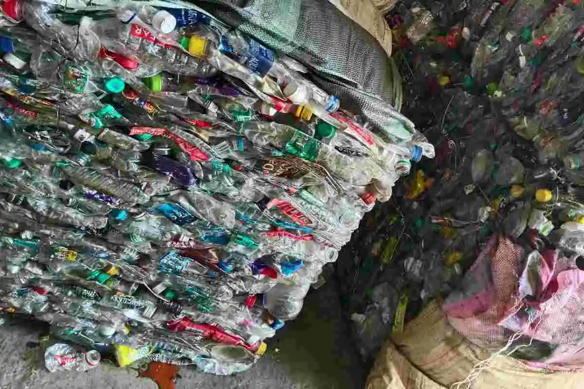 PET BOTTLE BALE PET Baled Roto Molding etawah uttar pradesh india Plastic4trade