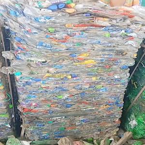 PET BOTTLE SCRAP BALES PET Scrap Baled Blow kanpur uttar pradesh india Plastic4trade