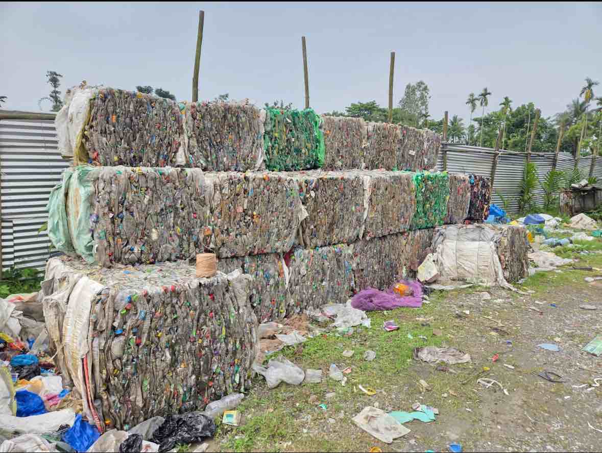 PET  BOTTLE SCRAP PET Baled Mix Scrap howly assam india Plastic4trade