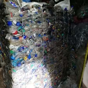 PET BOTTLES BALES NATURAL PET Baled Blow madhubani bihar india Plastic4trade
