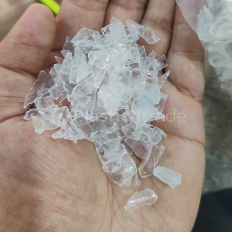 PET FLAKES HOT WASH PET Flakes Monofilament delhi india Plastic4trade