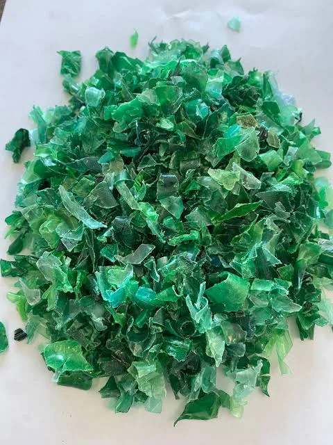 PET GREEN FLAKES PET Plastic4trade