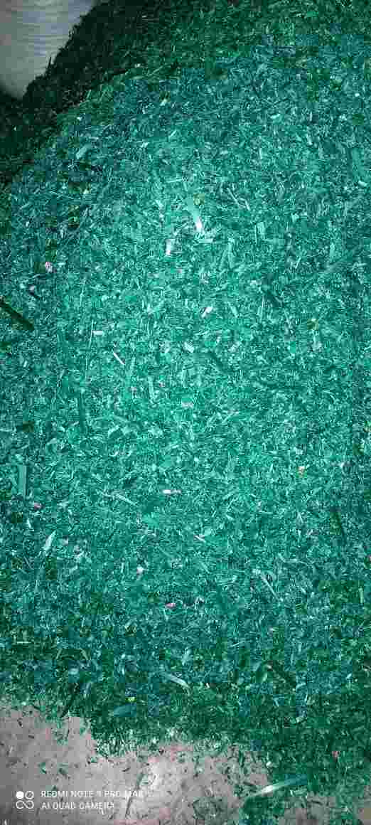 PET GREEN PATTI SCRAP PET Grinding Film Grade morbi gujarat india Plastic4trade