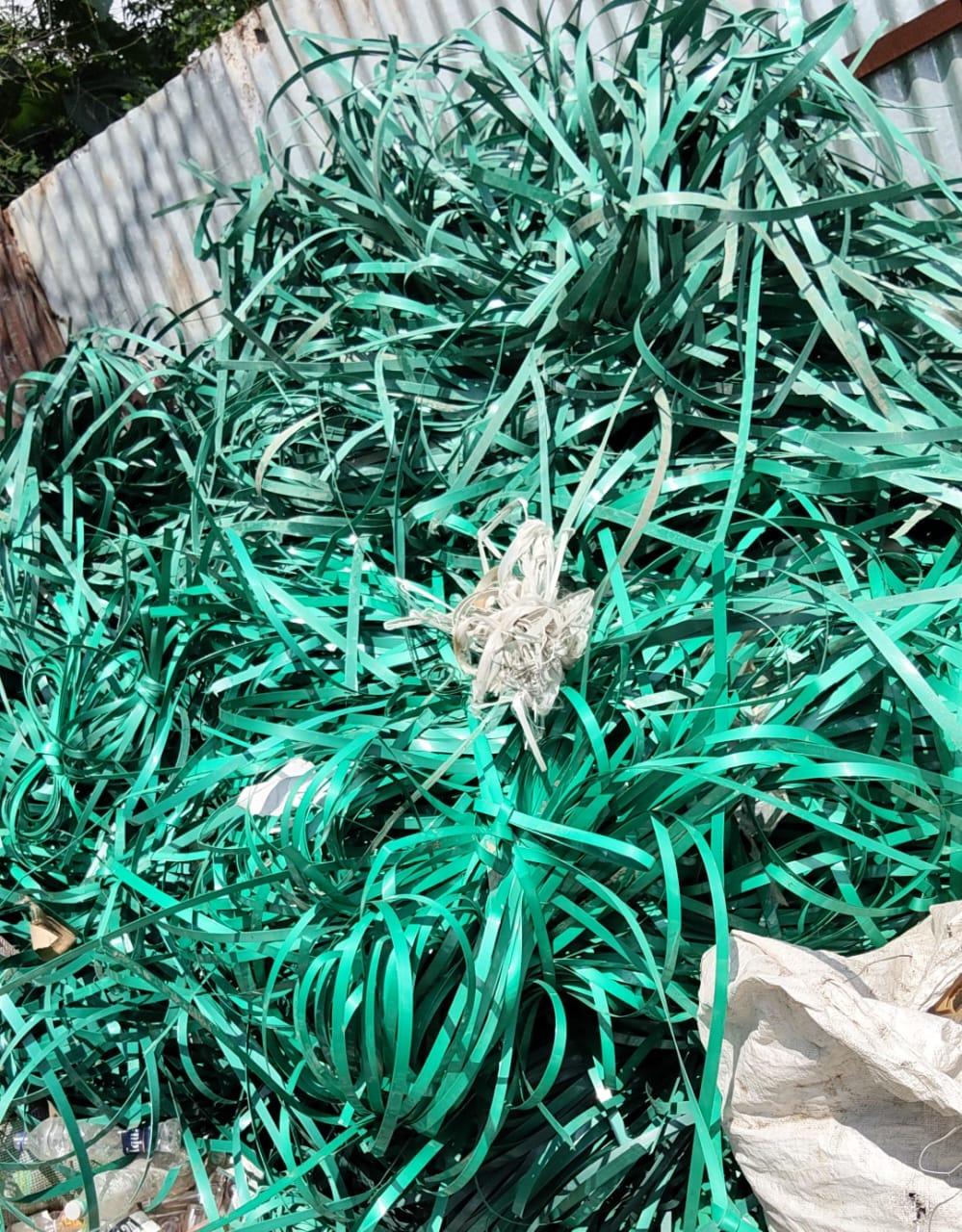 PET PATTI SCRAP GREEN PET Scrap Extrusion yeola maharashtra india Plastic4trade