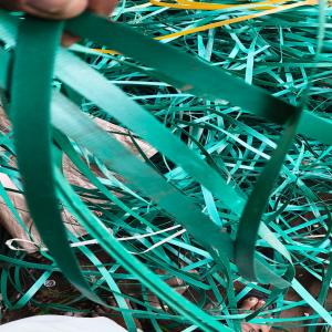 PET PATTI SCRAP GREEN PET Scrap Film Grade morbi gujarat india Plastic4trade Plastic4trade