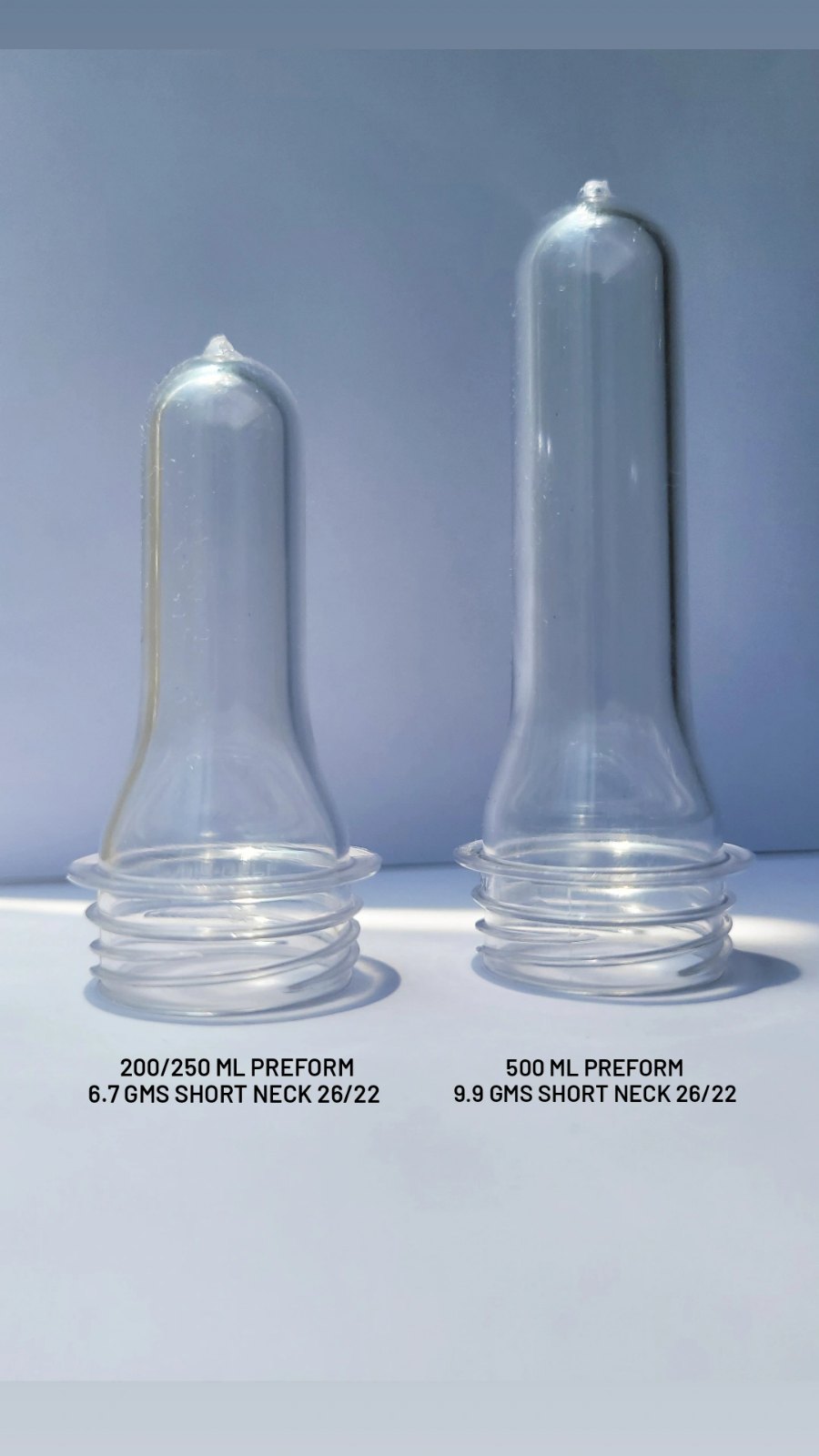 PET PREFORM 500ML PET Finish Goods Injection Molding kolkata west bengal india Plastic4trade