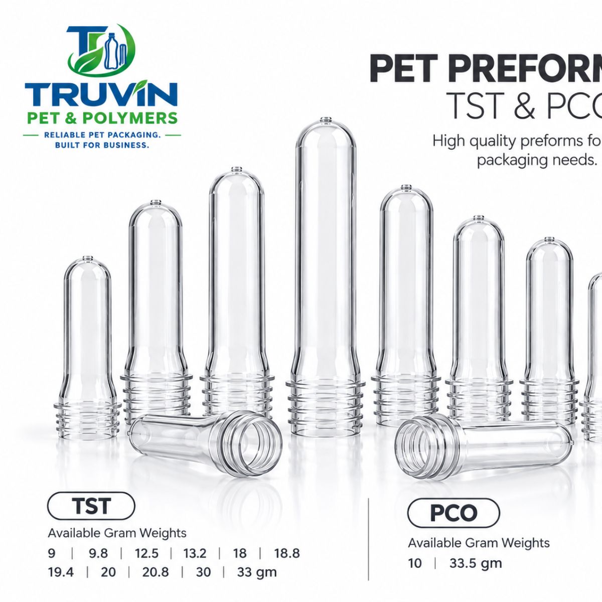 PET PREFORM, PET Preform Injection Molding karnal haryana india Plastic4trade