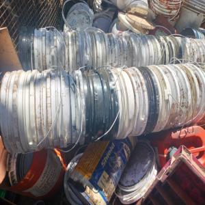 PLASTIC BIG BUCKET PP Scrap Injection Molding satara maharashtra india Plastic4trade Plastic4trade
