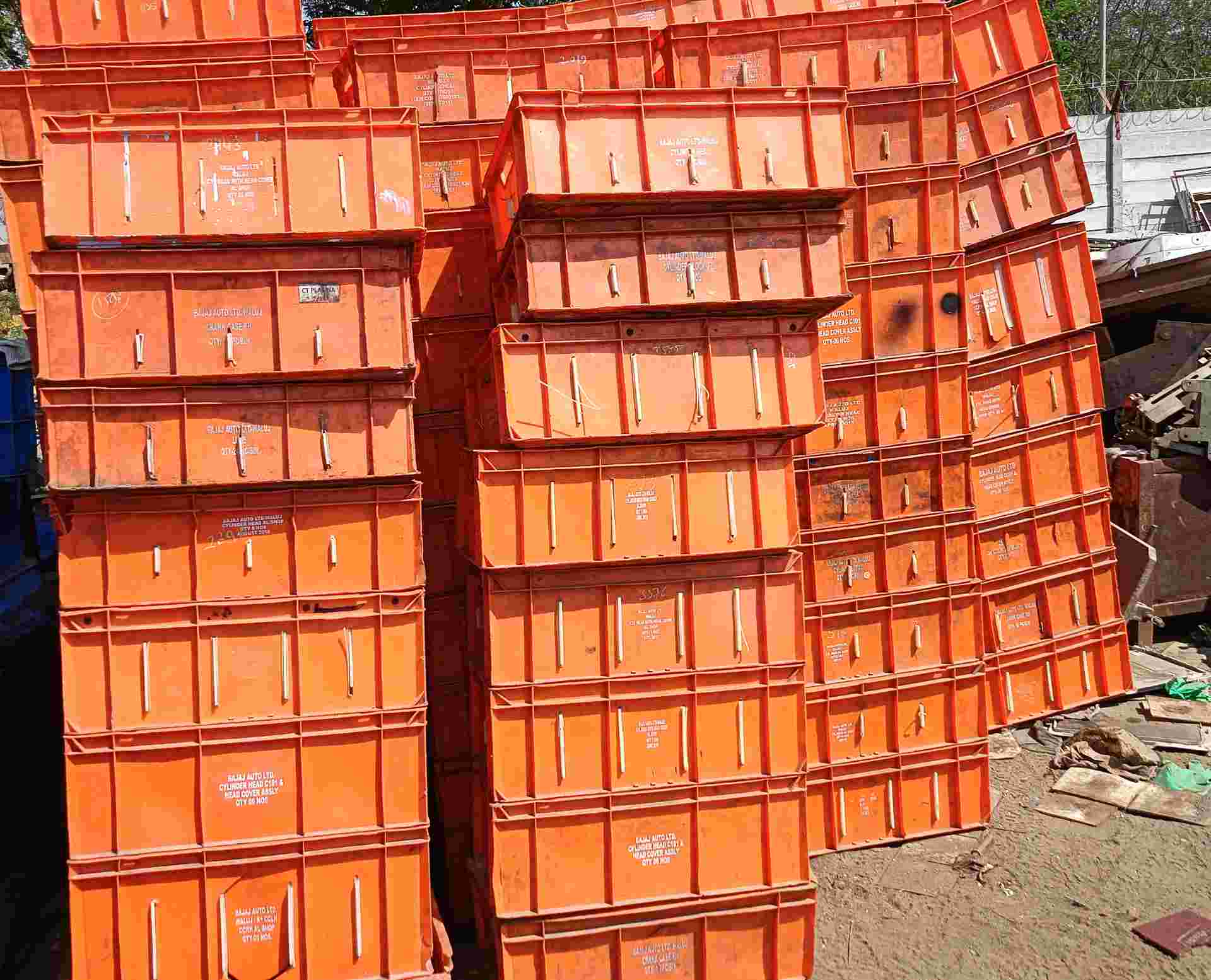 PLASTIC BINS HDPE Scrap Machine & Tools chhatrapati sambhaji nagar maharashtra india Plastic4trade