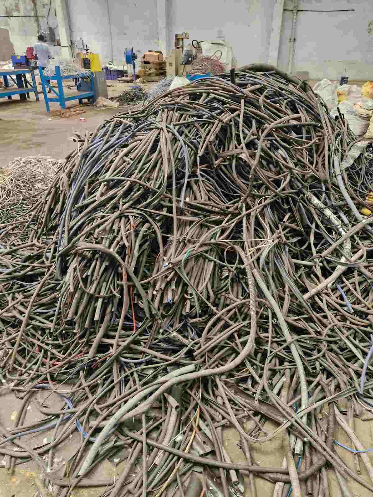 PLASTIC CABLE SCRAP PVC Scrap Cable thol gujarat india Plastic4trade