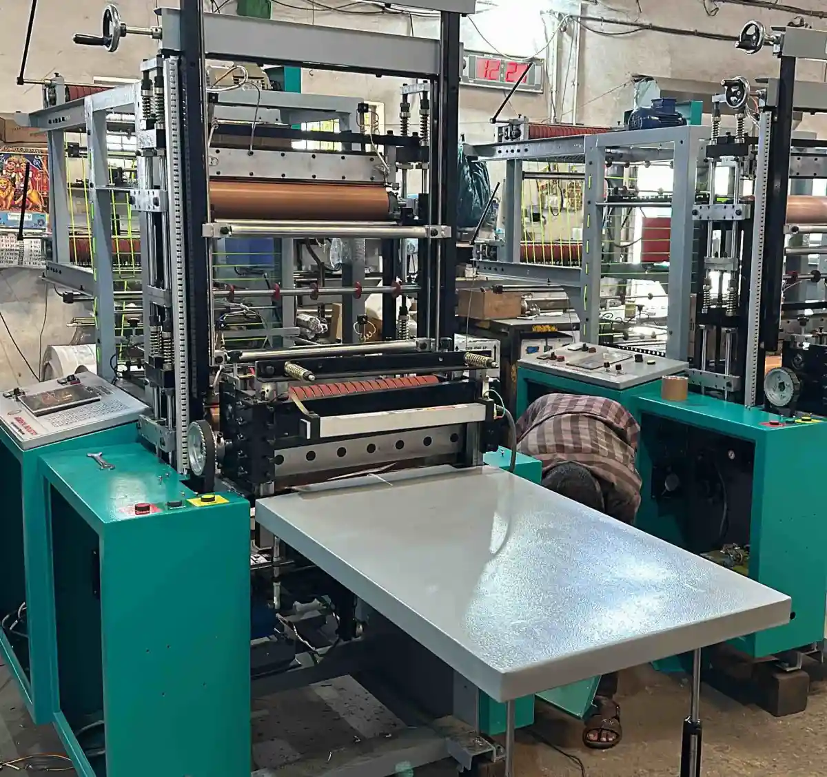 PLASTIC CARRY BAG MACHINE MACHINERY Prime/Virgin Finish Goods Machine & Tools Extrusion Machine & Tools halol gujarat india Plastic4trade