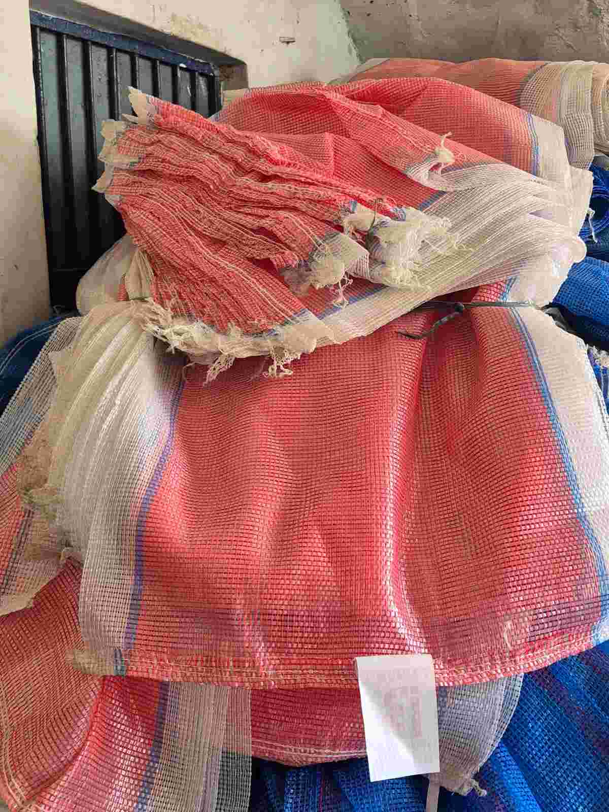 PLASTIC LENO BEG SCRAP Plastic Waste Baled RAFFIA idar gujarat india Plastic4trade