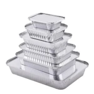 POLYESTER SILVER FOOD CONTAINER POLYESTER Finish Goods Injection Molding Film Grade surat gujarat india Plastic4trade
