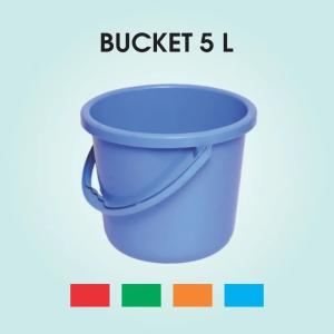 POLYPROPYLENE BLUE 5 LITRE PLASTIC BUCKETS, WITH HANDLE PP Finish Goods Injection Molding lumding assam india Plastic4trade