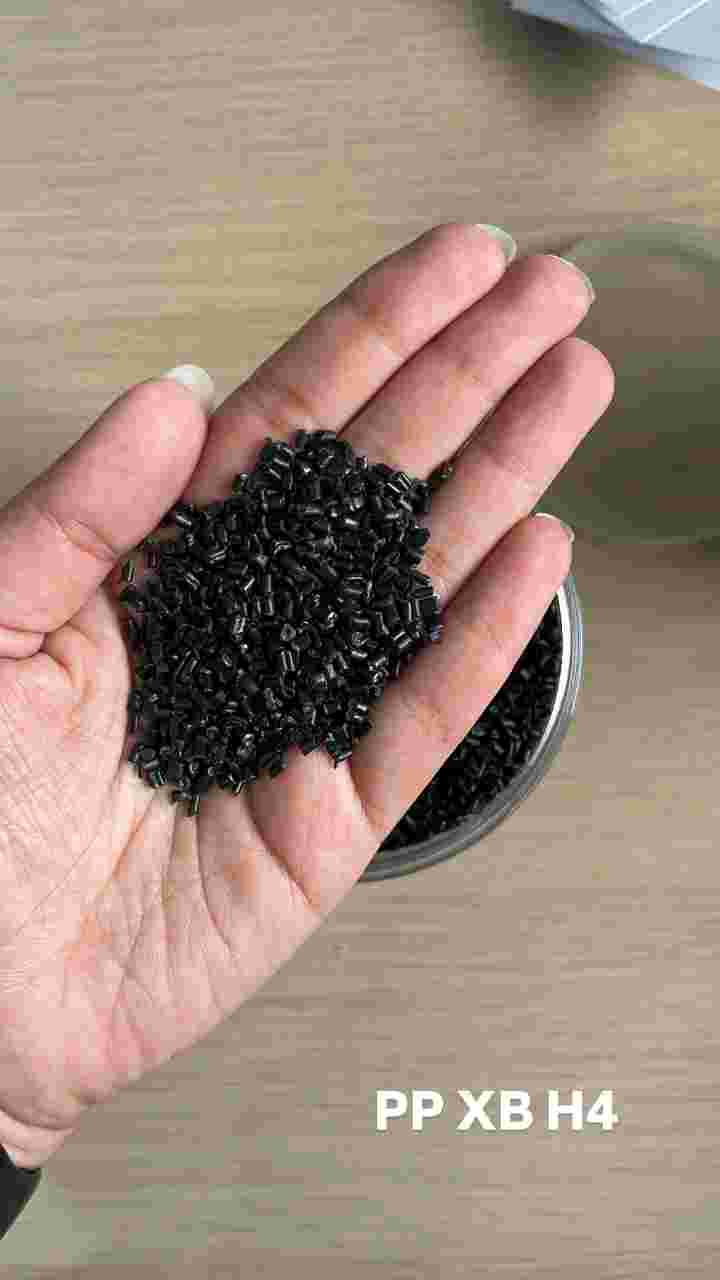 PP BLACK  GRANULES  Reprocess Granule Injection Molding navi mumbai maharashtra india Plastic4trade