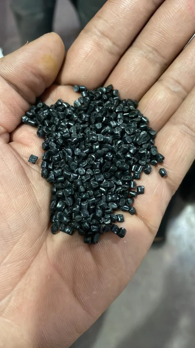 PP  BLACK  GRANULES PP Reprocess Granule Injection Molding surat gujarat india Plastic4trade