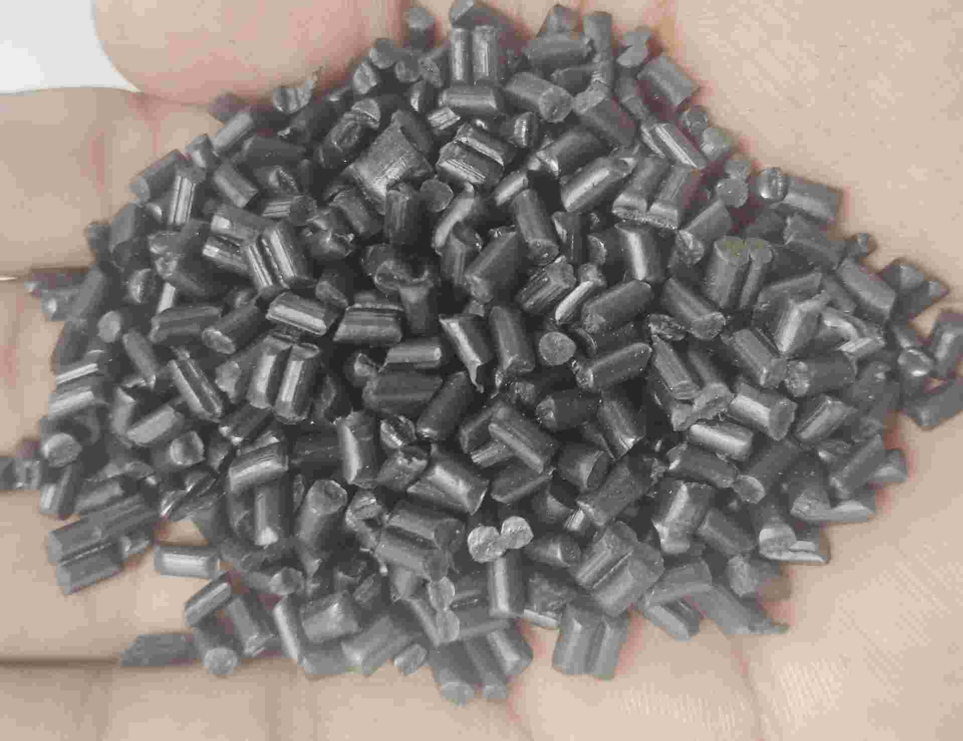 PP BLACK PELLETS PP Reprocess Granule Injection Molding roorkee uttarakhand india Plastic4trade