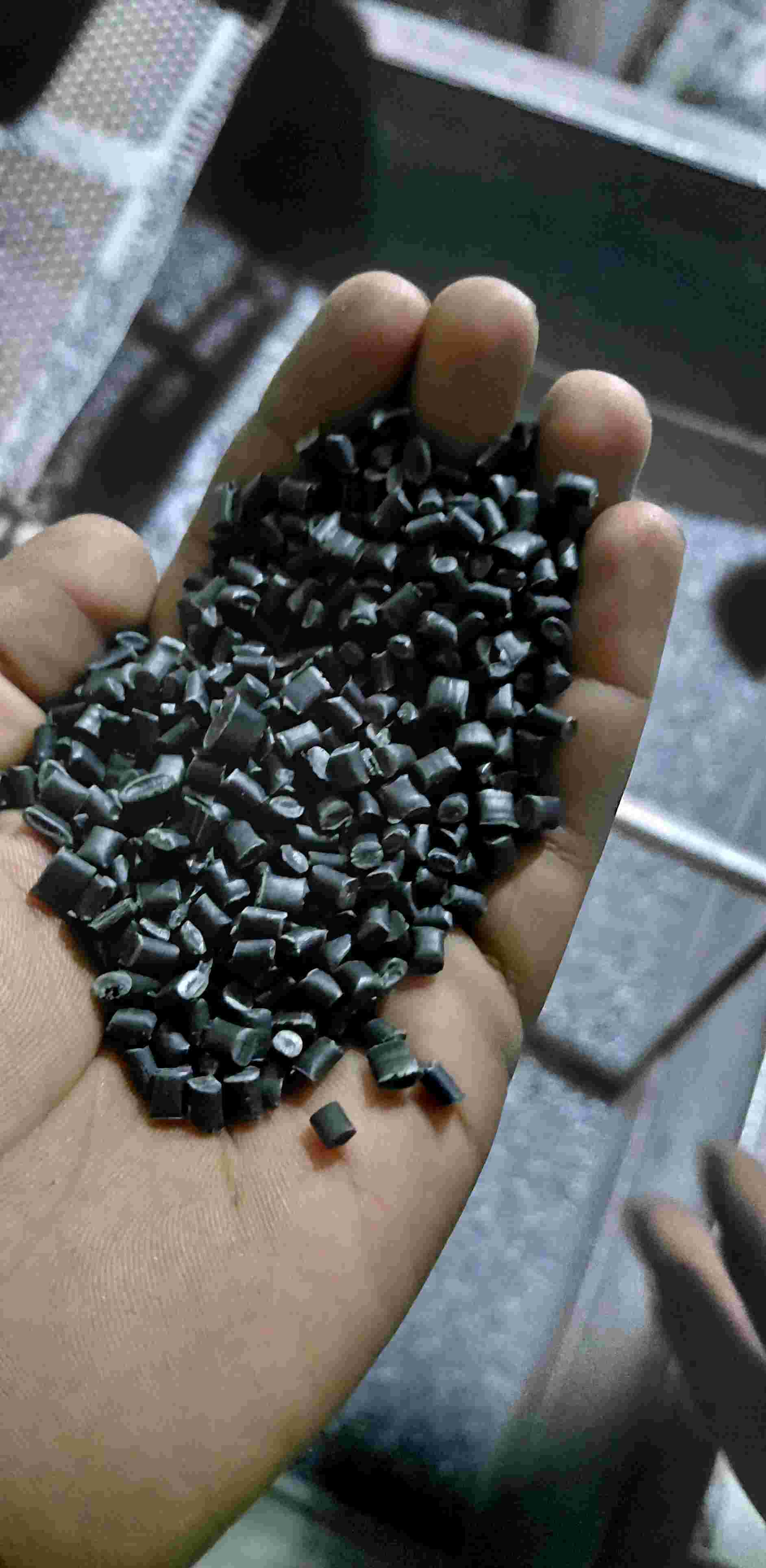 PP BLACK  Reprocess Granule Injection Molding rajkot gujarat india Plastic4trade