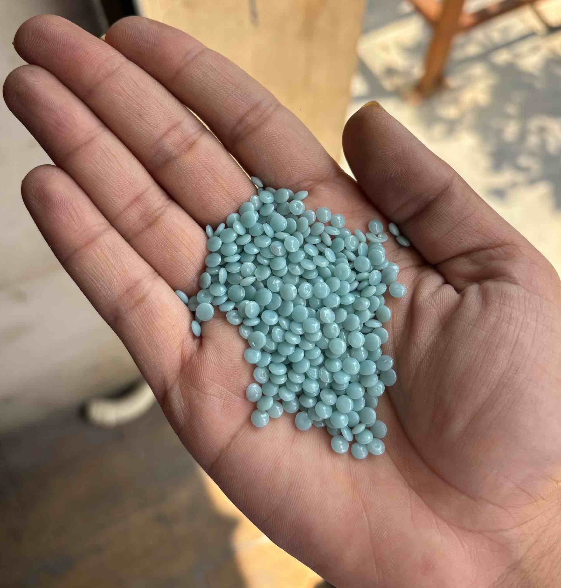 PP BLUE GRANULES PP Reprocess Granule Injection Molding bidadi karnataka india Plastic4trade