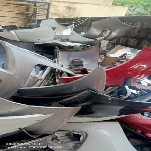 PP CAR BUMPER SCRAP PP Scrap Injection Molding bengaluru karnataka india Plastic4trade