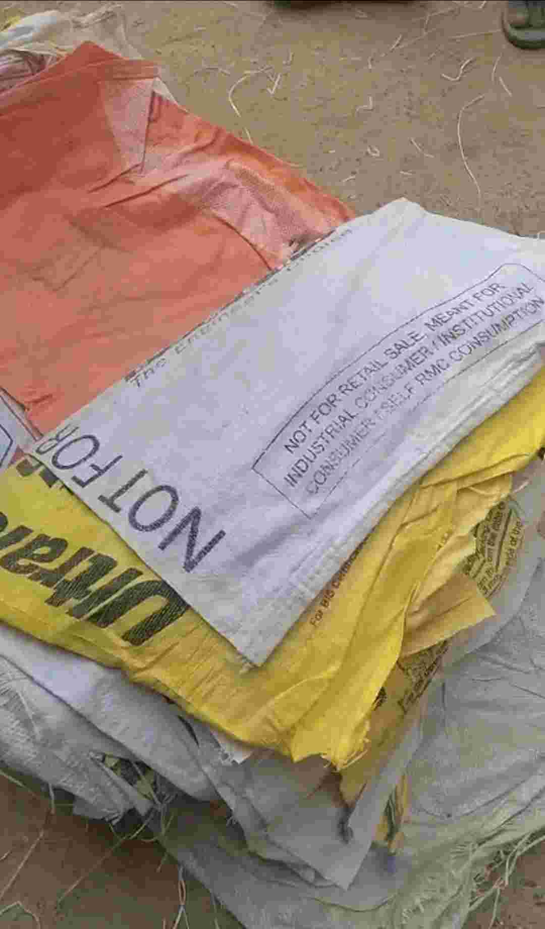 PP CEMENT BAG RAFFIA  Scrap RAFFIA varanasi uttar pradesh india Plastic4trade
