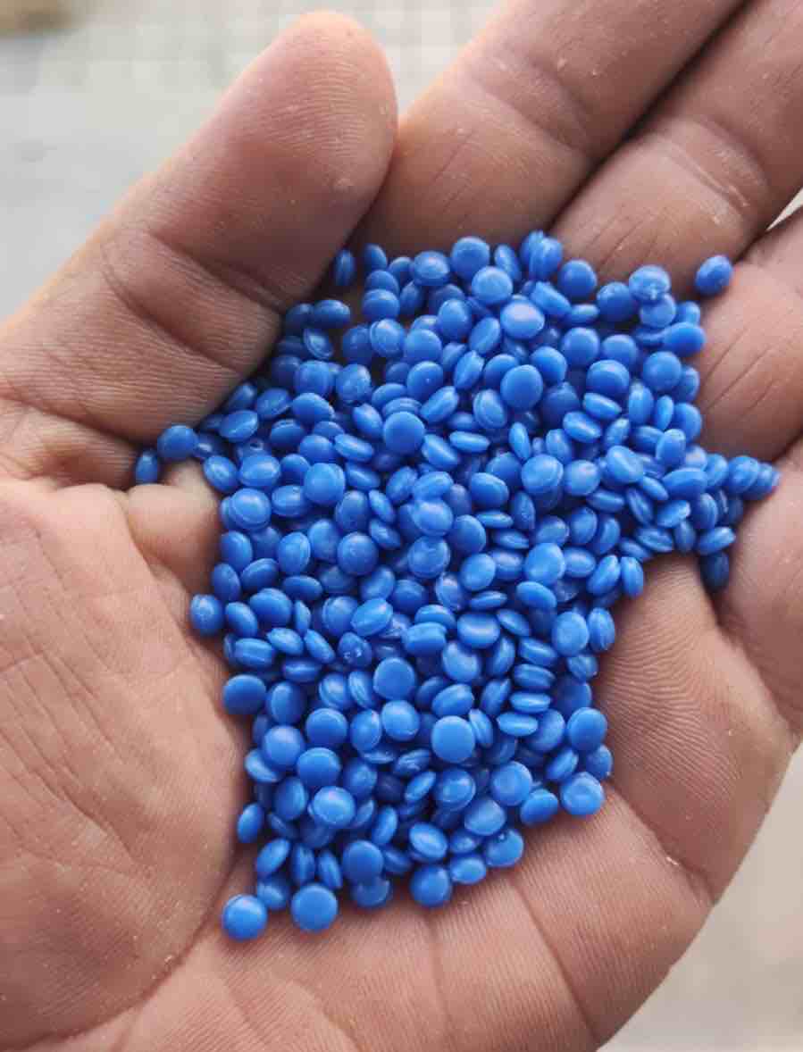 PP DEEP BLUE PP Reprocess Granule Injection Molding bidadi karnataka india Plastic4trade