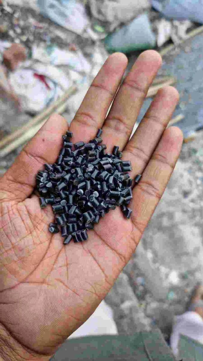 PP GANULE BLACK PP Reprocess Granule Injection Molding dera bassi punjab india Plastic4trade