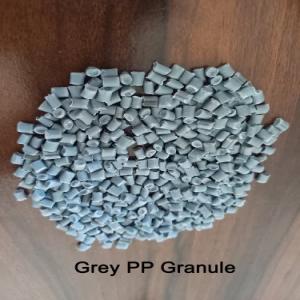 PP GREY REPROCESS GRANULE PP Reprocess Granule Injection Molding bengaluru karnataka india Plastic4trade