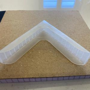PP L" SHAPED CORNER PROTECTION PP Finish Goods Injection Molding morbi gujarat india Plastic4trade