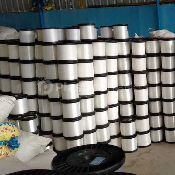 PP MONO FILAMENT YARN PP Stock Lots Monofilament gujarat india Plastic4trade