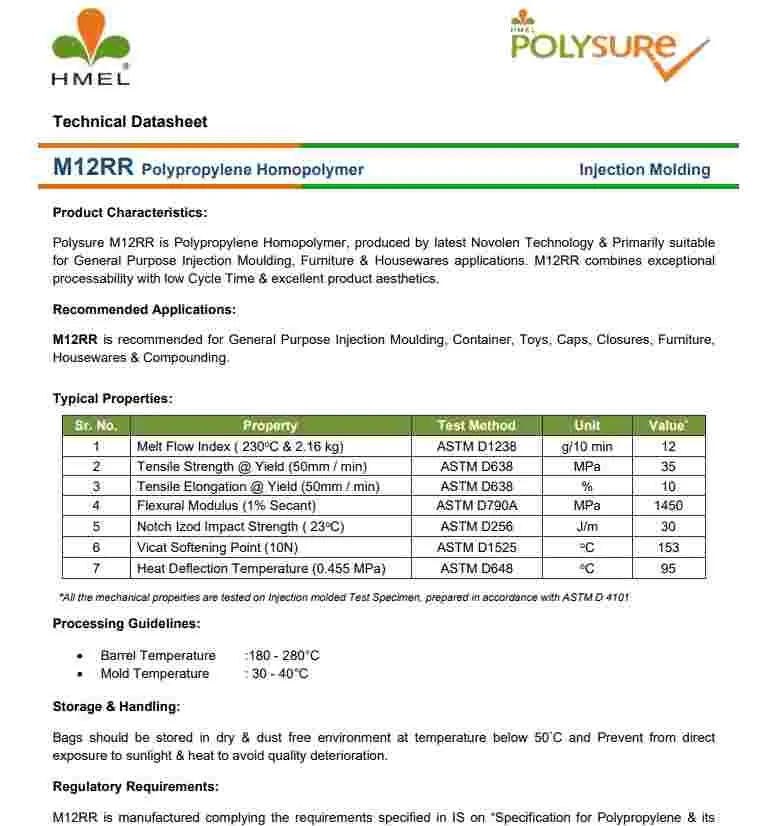 PP PP Bag Injection Molding chennai tamil nadu india Plastic4trade