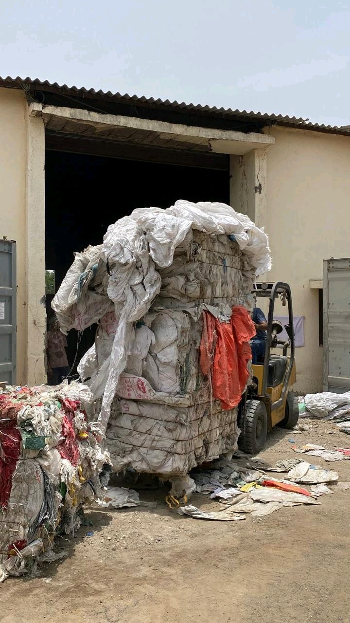 PP RAFFIA BAG SCRAP PP Scrap Baled Bag RAFFIA gandhidham gujarat india Plastic4trade Plastic4trade