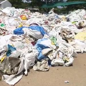 PP RAFFIA BAG SCRAP PP Scrap RAFFIA palani tamil nadu india Plastic4trade