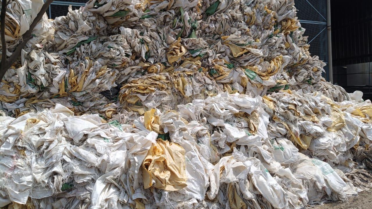 PP RAFFIA BAG SCRAP PP Scrap RAFFIA siddhpur gujarat india Plastic4trade