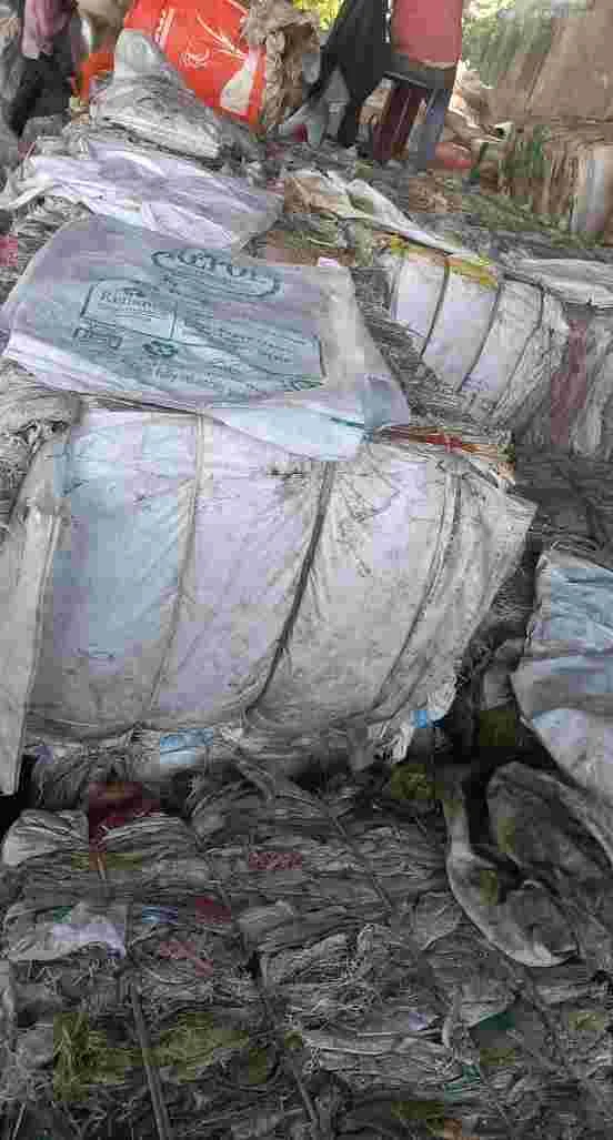 PP RAFFIA  FACTORY WASTE PP Bag Mix Scrap jaspur uttarakhand india Plastic4trade