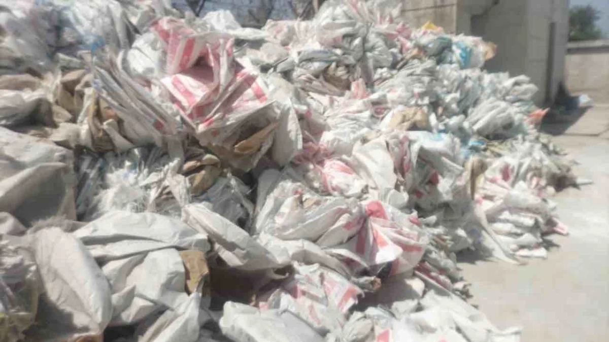 PP RAFFIA SCRAP PP Bag RAFFIA gohana haryana india Plastic4trade
