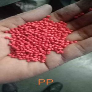 PP RED REPROCESS GRANULE PP Reprocess Granule Injection Molding neemrana rajasthan india Plastic4trade