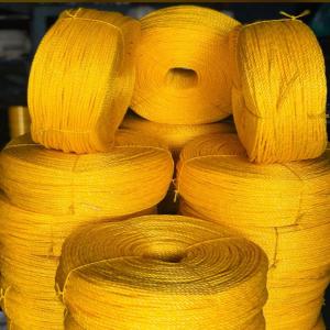 PP ROPE YELLOW PP Finish Goods RAFFIA hubballi karnataka india Plastic4trade Plastic4trade