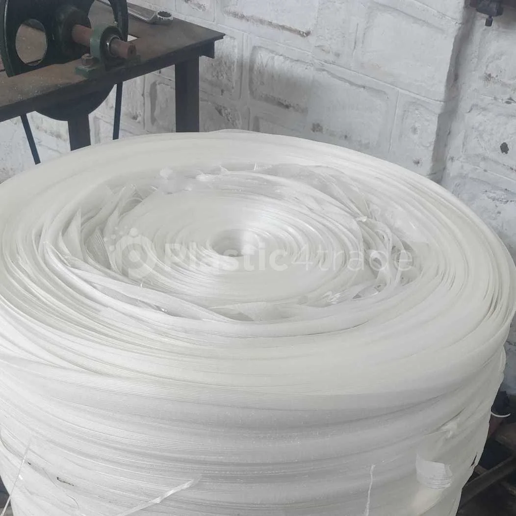 PP SCRAP IN TAPE ROLL FORM PP Stock Lots RAFFIA rajasthan india Plastic4trade