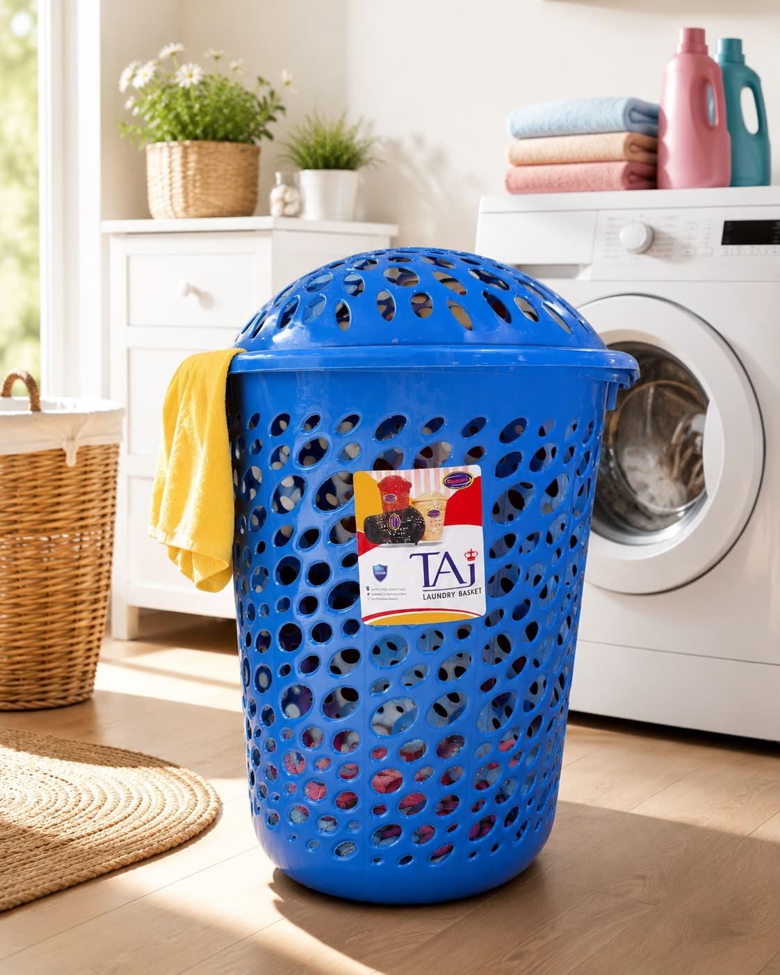 PP THXI DECORATIVE PLASTIC LAUNDRY BASKET PP Finish Goods Injection Molding indore madhya pradesh india Plastic4trade