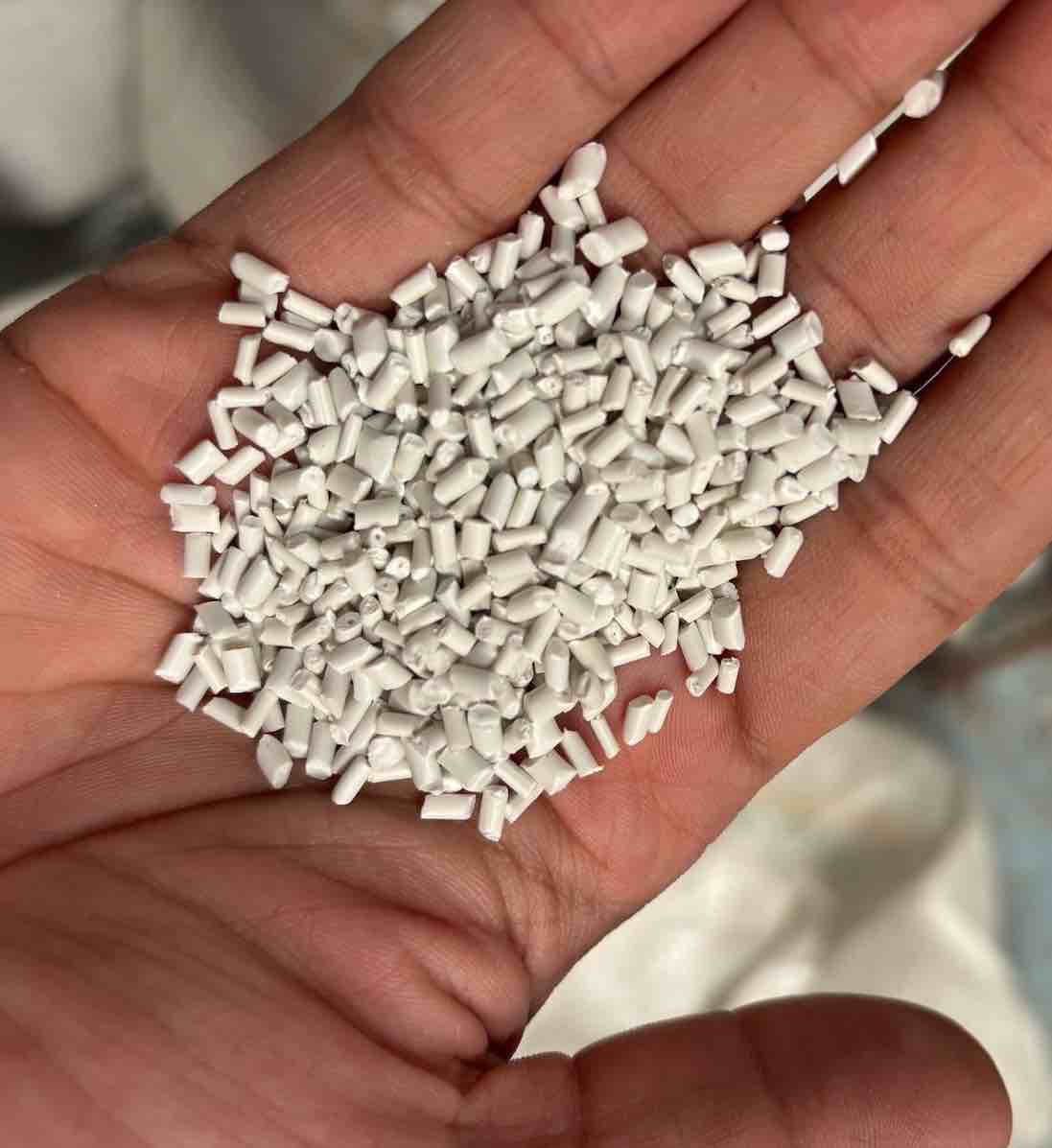 PP WHITE GRANULES PP Reprocess Granule Injection Molding bidadi karnataka india Plastic4trade