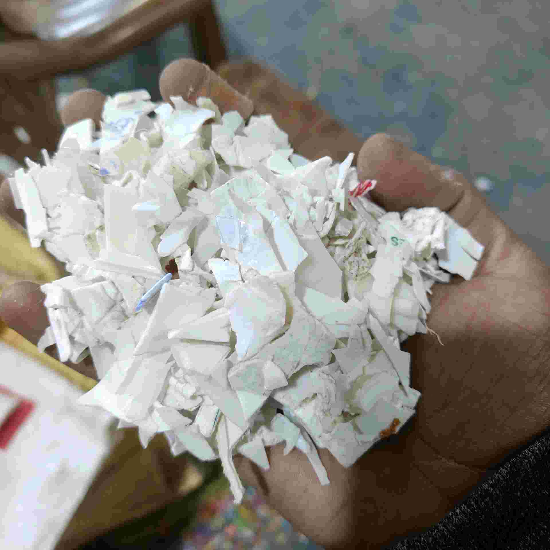 PP WHITE  GRINDING PP Scrap Injection Molding Extrusion rajkot gujarat india Plastic4trade