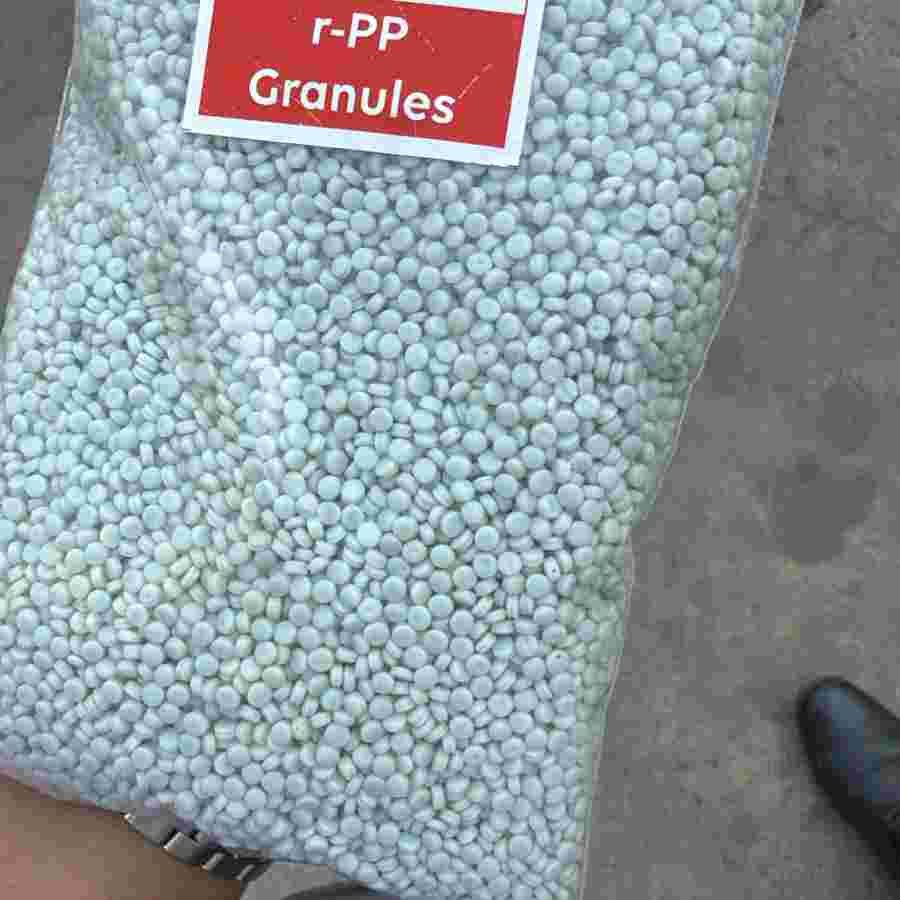 PP WHITE MILKY GRANULES PP Reprocess Granule Injection Molding malegaon maharashtra india Plastic4trade