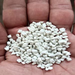 PP WHITE MILKY REPROCESS GRANULES PP Reprocess Granule RAFFIA jaipur rajasthan india Plastic4trade